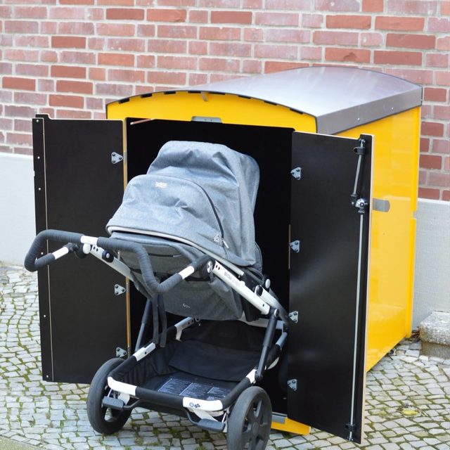 Kein Kinderwagen mehr im Treppenhaus.🚼
Die kiwabo steht direkt ...